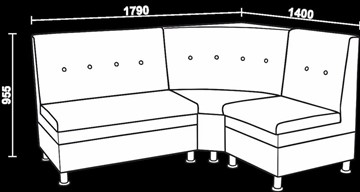 Кухонный угловой диван Нео КМ-05 ДУ в Глазове - предосмотр 2